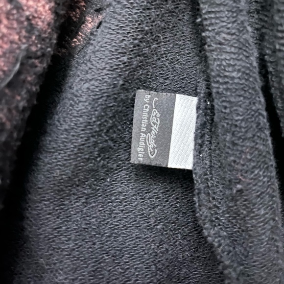 Ed Hardy Zip Up Hoodie Big Logo - Picture 5 of 8